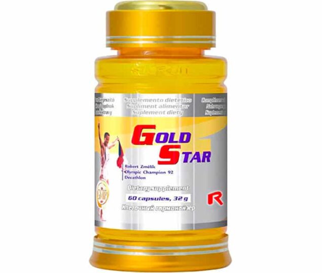 Cordyceps: Co to je a jaké má účinky? 5 Starlife GOLD STAR 60 kapslí