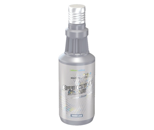 Ustupující dásně: Jaká je prevence a jak ústup dásní zastavit? 9 Starlife Effective star EXTRA STRONG 500 ml