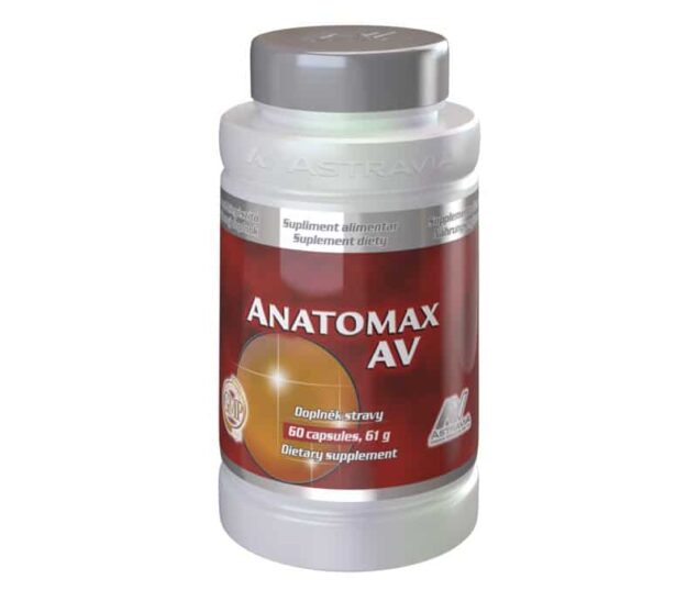 Opožděná menstruace neznamená pouze těhotenství  4 Starlife ANATOMAX STAR 60 kapslí