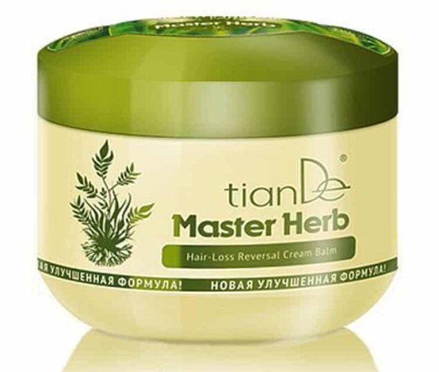 Vánoční dárky pro ženy: Tipy na přírodní kosmetiku, která potěší 5 TianDe Master Herb balzám na padající vlasy 500 g