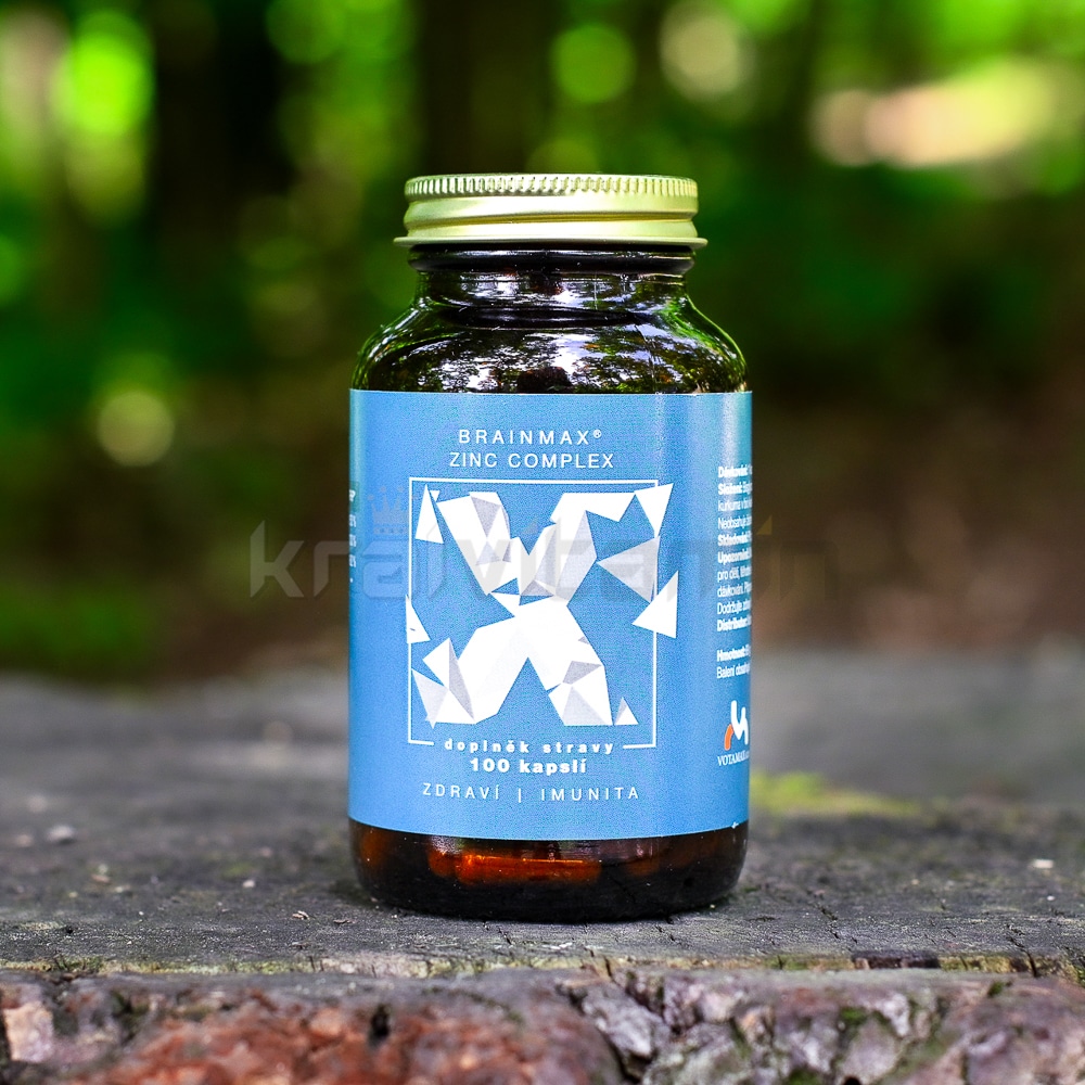 BrainMax Zinc Complex 100 kapslí 8 DSC 6477