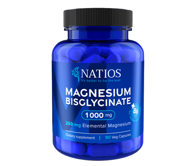 NATIOS Magnesium Bisglycinate 90 kapslí