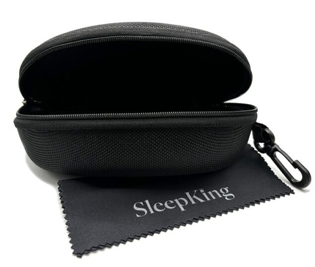SleepKing pouzdro a hadřík na brýle