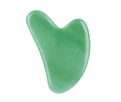 BeautyLabs Masážní kámen Gua Sha, zelený