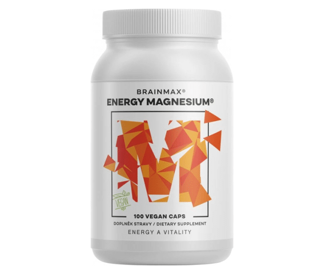 Jak dlouho vydrží člověk bez jídla? 4 BrainMax Energy Magnesium 100 kapslí