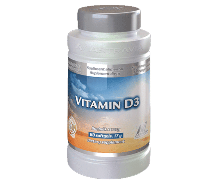 Starlife VITAMIN D3 STAR 60 kapslí