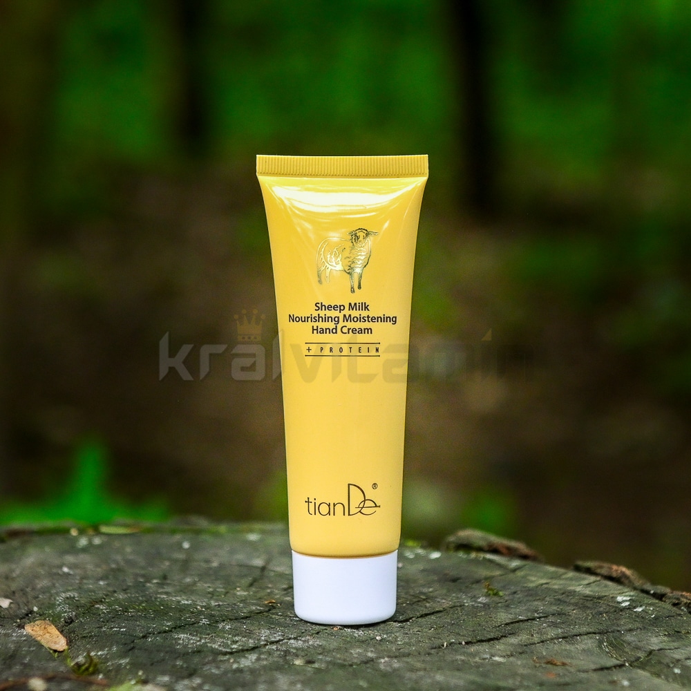TianDe Vyživující, hydratující krém na ruce s ovčím mlékem 80 ml 1 40105