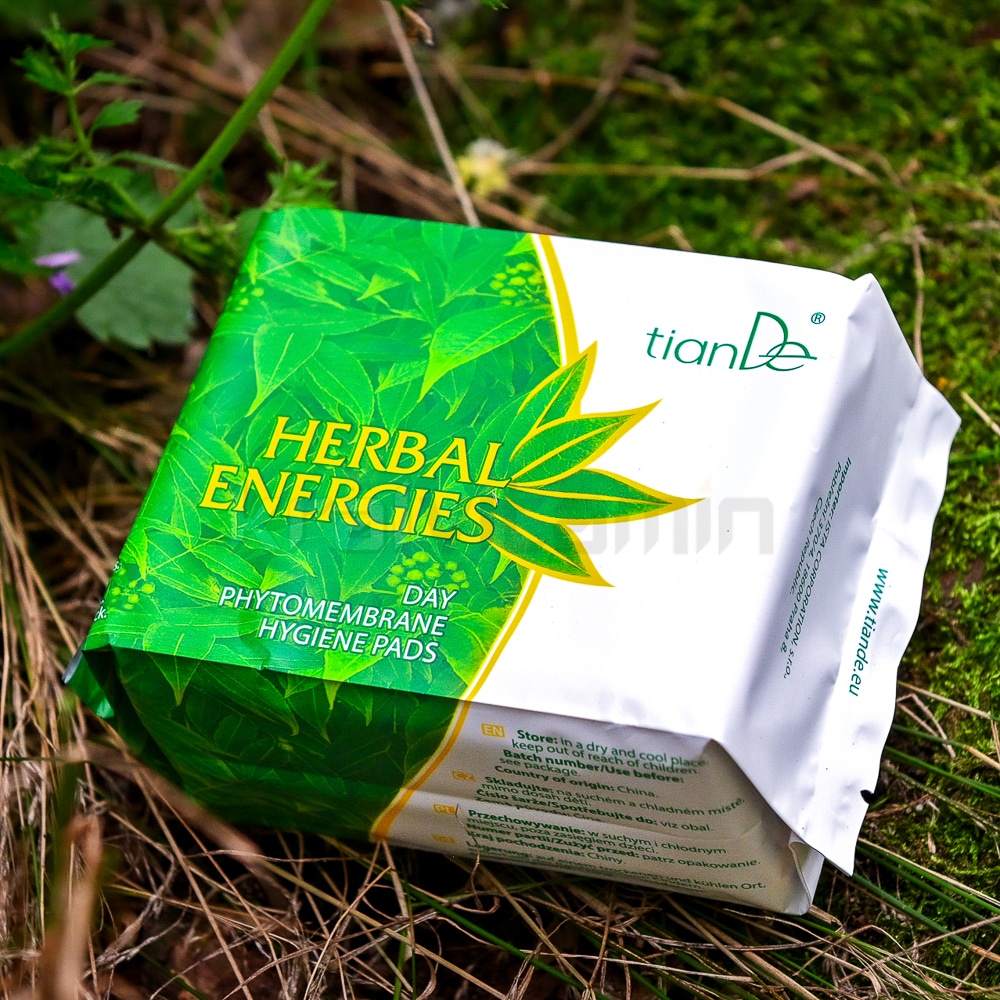 TianDe Denní menstruační vložky Energie bylin 8 ks 2 61902