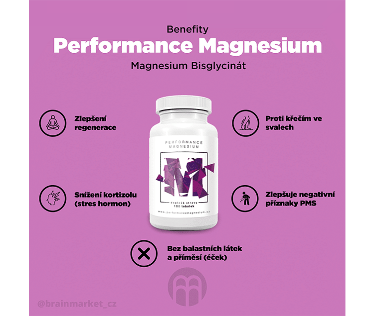 Performance Magnesium 1000 mg 100 kapsli 2