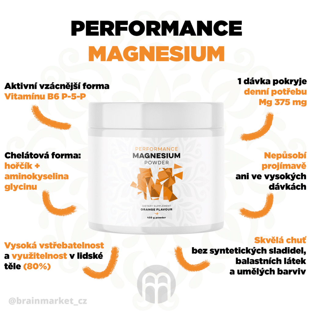 Performance Magnesium Powder Pomeranč 450 g 1 image 15