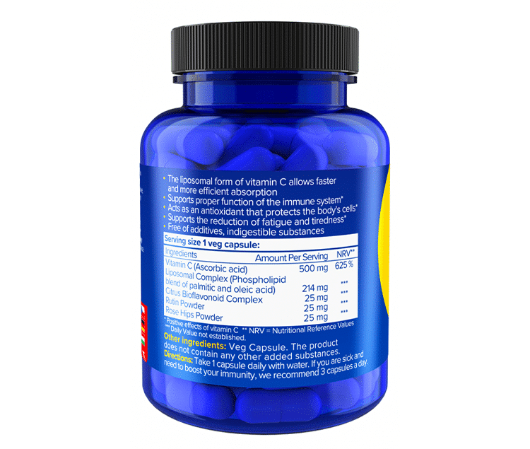liposomal vitamin c slozeni