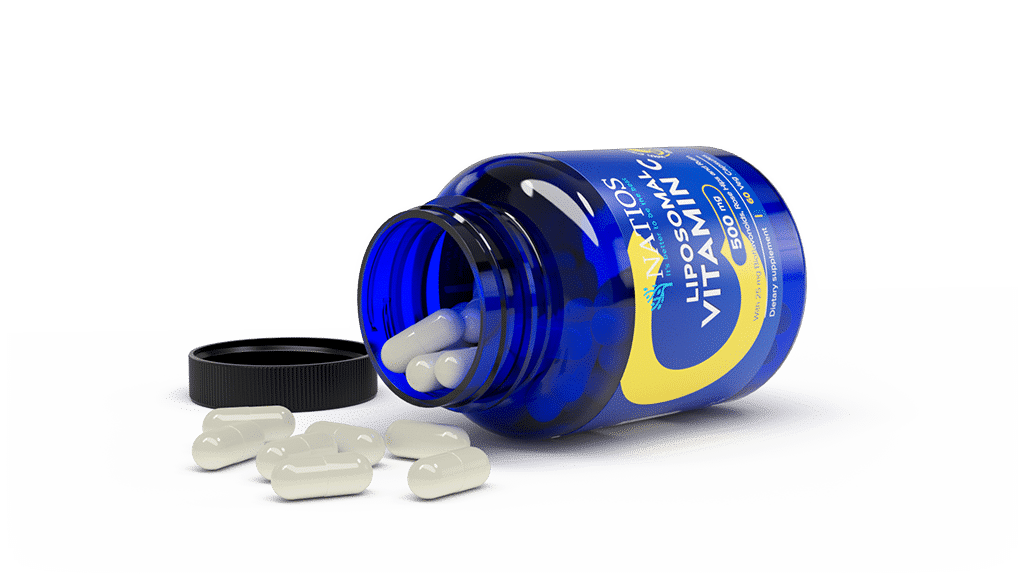 NATIOS Vitamin C Liposomální 60 kapslí 3 Natios Liposomal Vitamin C