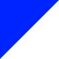 Modrá/bílá